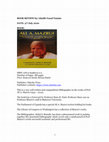 Research paper thumbnail of BOOK REVIEW: Ali A. Mazrui: Reflections on and by an Africanist, Scholar and Poet: An Annotated and Select Thematic Bibliography (2003 – 2018) Compiled by: Abdul S. Bemath