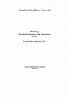 Research paper thumbnail of A Comparison of the Approach of A. C. Gimson to English Stress with that of H. J. Giegerich