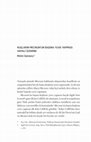 Research paper thumbnail of KUŞLARIN MECNUN'UN BAŞINA YUVA YAPMASI HAYALİ ÜZERİNE