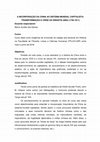 Research paper thumbnail of A INCORPORAÇÃO DA CHINA AO SISTEMA-MUNDIAL CAPITALISTA: TRANSFORMAÇÃO E CRISE DA DINASTIA QING (1746-1911) Docente responsável