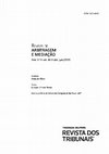 Research paper thumbnail of O cabimento da arbitragem no Direito Administrativo à luz do princípio da indisponibilidade: o interesse público exige intervenção jurisdicional?