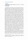 Research paper thumbnail of Recensione a Davide Susanetti, "Il simbolo nell'anima. La ricerca di sé e le vie della tradizione platonica" (Carocci, Roma 2020)