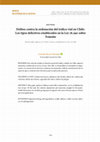 Research paper thumbnail of 2020: Delitos contra la ordenación del tráfico vial en Chile: Los tipos delictivos establecidos en la Ley 18.290 «sobre tránsito»