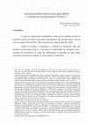 Research paper thumbnail of O RACIONALISMO CRÍTICO DE KARL POPPER E A PESQUISA EM SEGURANÇA PÚBLICA