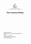 Research paper thumbnail of Om examensordning