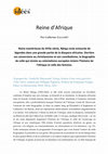 Research paper thumbnail of Reine d'Afrique