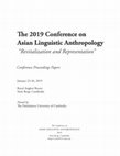 Research paper thumbnail of CALA 2019 - Paper 7-1 - Contrastive Analysis in Phonetic Characteristics of Thai and Vietnamese