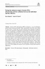 Research paper thumbnail of Facing the unknown suspect: forensic DNA phenotyping and the oscillation between the individual and the collective