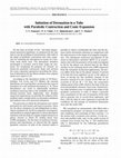 Research paper thumbnail of Initiation of detonation in a tube with parabolic contraction and conic expansion