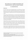 Research paper thumbnail of THE CABOTAGE ACT: FOREIGN INVESTMENTS AND PARTICIPATION IN CABOTAGE TRADE IN NIGERIA by Ayobami Dafe Iyiola