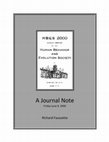 Research paper thumbnail of The Annual Meeting of the Human Behavior and Evolution Society: HBES 2000 at Amherst College in Massachusetts