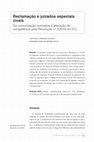 Research paper thumbnail of Reclamação e juizados especiais cíveis: Da consolidação normativa à alteração de competência pela Resolução n o 3/2016 do STJ