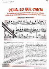 Research paper thumbnail of "Celia lo que canta". A propósito de la recuperación del libro "Canciones infantiles" (1934) de la escritora Elena Fortún y la musicóloga María Rodrigo