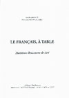 Research paper thumbnail of "Du discours à la créativité : les appellations culinaires des chefs" (p. 67- 76)