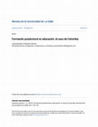 Research paper thumbnail of Formación posdoctoral en educación: el caso de Colombia