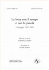 Research paper thumbnail of Celso Macor - Ervino Pocar, "La lotta con il tempo e con la parola. Carteggio 1967-1981"