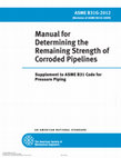 Research paper thumbnail of Manual for Determining the Remaining Strength of Corroded Pipelines Supplement to ASME B31 Code for Pressure Piping