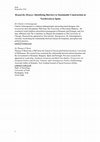 Research paper thumbnail of Round the Houses: Identifying Barriers to Sustainable Construction in Northwestern Spain Round the Houses: Identifying Barriers to Sustainable Construction in Northwestern Spain