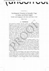 Research paper thumbnail of Sociolinguistic Variation in Intensifier Usage in Indian and British English - Gender and Language in the Inner and Outer Circle