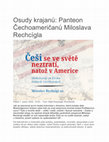 Research paper thumbnail of Osudy krajanů: Panteon  Čechoameričanů Miloslava Rechcígla