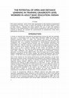 Research paper thumbnail of THE POTENTIAL OF OPEN AND DISTANCE LEARNING IN TRAINING GRASSROOTS LEVEL WORKERS IN ADULT BASIC EDUCATION: INDIAN SCENARIO