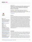 Research paper thumbnail of Resilience of self-reported life satisfaction: A case study of who conforms to set-point theory in Australia