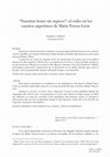 Research paper thumbnail of "Nuestras horas sin regreso": el exilio en los cuentos argentinos de María Teresa León