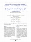 Research paper thumbnail of Desarrollo de competencias de indagación y explicación de fenómenos