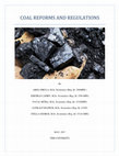 Research paper thumbnail of Coal Reforms and Regulations