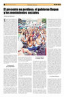 Research paper thumbnail of El presente no perdona: el gobierno Duque y los movimientos sociales