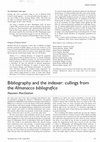 Research paper thumbnail of M. MacGlashan, Bibliography and the indexer: cullings from the Almanacco bibliografico [023-B BILOTTA (MARIA ALESANDRA) - I Libri dei papi] , in The Indexer: The International Journal of Indexing: 31-2, June 2013 DOI: https://doi.org/10.3828/indexer.2013.26 p. 82