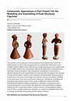 Research paper thumbnail of Ceramicists, apprentices or part-timers? On the modelling and assembling of peak sanctuary figurines