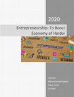 Research paper thumbnail of Entrepreneurial Opportunities to Boost Economy of  District Hardoi, State of Uttar Pradesh, India