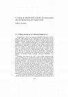 Research paper thumbnail of I piani di attività delle aziende che partecipano alla sperimentazione del Family Audit