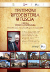 Research paper thumbnail of Testimoni Fede in Terra di Tuscia