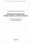 Research paper thumbnail of Scholler, D. (2017a): "Überlegungen zur Poetik der Traumgrenze in Petrarcas Canzoniere", in: Del Valle Luque, Victoria / Koch, Corinna (Hg.): Romanistische Grenzgänge: Gender, Didaktik, Literatur, Sprache. Stuttgart: ibidem 2017, 225–241.