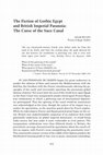 Research paper thumbnail of The Fiction of Gothic Egypt and British Imperial Paranoia: The Curse of the Suez Canal