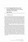 Research paper thumbnail of Ulnicane, I. (2020) ‘Ever-Changing Big Science and Research Infrastructures: Evolving European Union Policy’, in K.Cramer and O.Hallonsten (eds) Big Science and Research Infrastructures in Europe. Edward Elgar, pp.76-100.