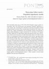 Research paper thumbnail of Thoroczkay Gábor (szerk.): Püspökök, káptalanok, tizedek. Pontes. A PTE BTK Történettudományi Intézet Évkönyve 3. Határ - Változás - Átmenet. (2020), 209-212.