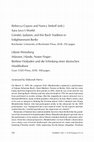 Research paper thumbnail of Rebecca Cypess and Nancy Sinkoff, eds., Sara Levy’s World: Gender, Judaism, and the Bach Tradition in Enlightenment Berlin + Liliane Weissberg, Münzen, Händen, Finger: Berliner Hofjuden und die Erfindung einer deutschen Musikkultur