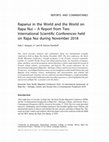 Research paper thumbnail of Simpson and Štambuk 2019 Rapanui in the World and the World on Rapa Nui – A Report from Two International Scientific Conferences held on Rapa Nui during November 2018