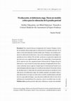 Research paper thumbnail of Ni educación, ni deferencia ciega: hacia un modelo crítico para la valoración de la prueba pericial (Neither Education, nor Blind Deference: Towards a Critical Model for the Assessment of Expert Evidence)