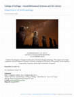 Research paper thumbnail of College of DuPage: Anthropology 1210 - Ancient Civilizations/Societies Syllabus