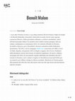 Research paper thumbnail of «Malon Benoit», in: Dizionario storico della Svizzera (DSS)