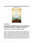 Research paper thumbnail of Aram Haigaz, Four Years in the Mountains of Kurdistan: 1915-1919