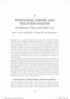 Research paper thumbnail of Positioning Theory: Its Origins, Definition, and Directions in Education