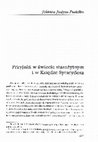 Research paper thumbnail of Przyjaźń w świecie starożytnym i w Księdze Syracydesa / Friendship in the Ancient World and in the Book of Sirach