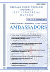 Research paper thumbnail of Jurnal Ambassadors Vol 1 no