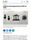 Research paper thumbnail of Children’s Museology and the COVID-19 Crisis