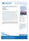 Research paper thumbnail of Discount flyer for "The Muslim Brotherhood in Jordan"